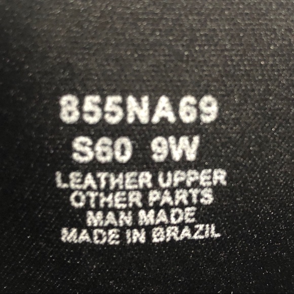 Naturalizer “Caldera” Black Leather Boots 9W - Picture 3 of 7